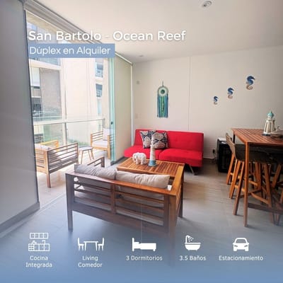 Alquiler Departamento En San Bartolo Ocean Reef