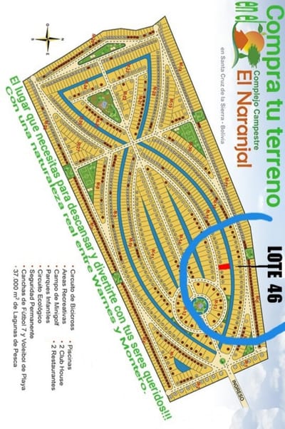TERRENO EN VENTA COMPLEJO CAMPESTRE EL NARANAJAL