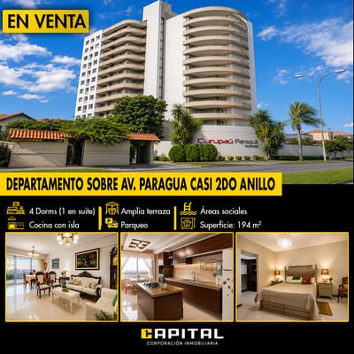 Departamento en venta 