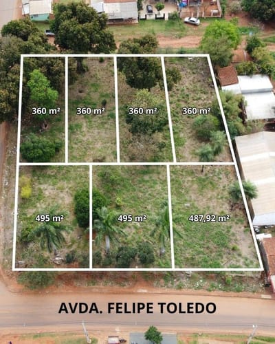 VENDO TERRENO EN ESQUINA SOBRE DOS CALLES ASFALTADAS EN J. AUGUSTO SALDÍVAR