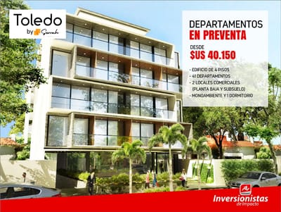 TOLEDO: DISEÑO, CONFORT Y UBICACIÓN AL MEJOR PRECIO