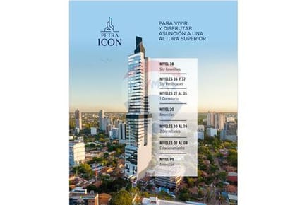 VENDO DEPARTAMENTO 1 DORMITORIO EN PETRA ICON.