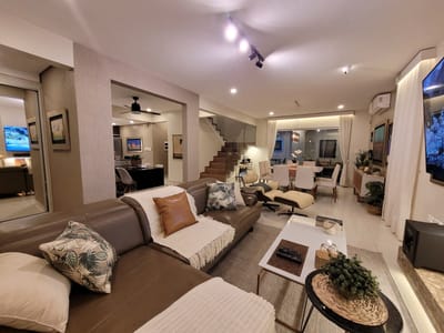 Alquiler De Casa Amoblada En Condominio Privado- Asuncion 