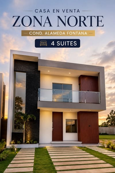 CASA A ESTRENAR DE 4 DORMITORIOS EN SUITES
