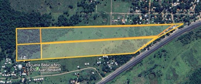 EN VENTA GRAN PROPIEDAD DE 13 HECTAREAS SOBRE RUTA CHACO I