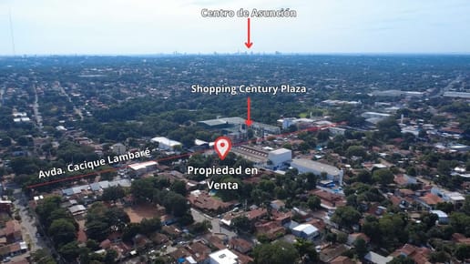En venta amplia propiedad en Lambaré