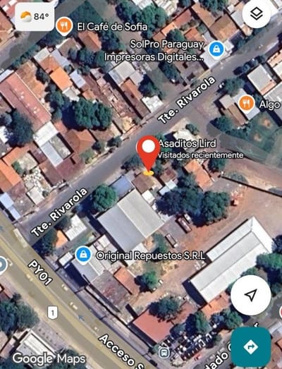 Vendo terreno en Fernando de la Mora zona Sur