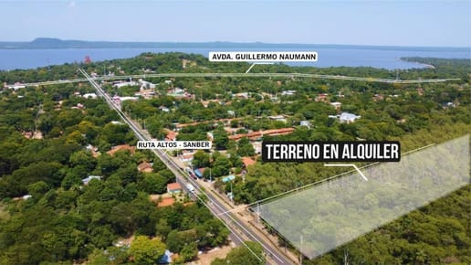 Alquilo terreno en San Bernardino.