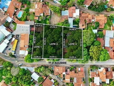 VENDO TERRENOS JUNTOS O SEPARADOS SOBRE 21 PROYECTADA