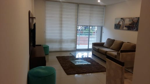 Amplío Dpto. AMOBLADO.. y equipado  Villa Morra 