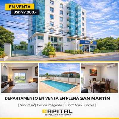 DEPARTAMENTO EN VENTA | AV. SAN MARTÍN