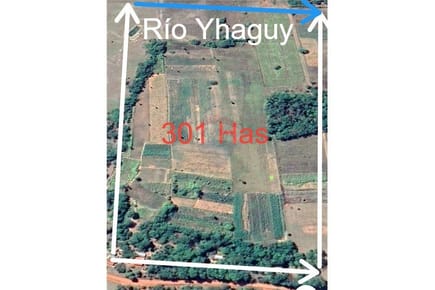 En venta campo de 300 hectáreas en Cordillera