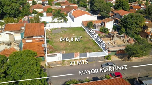 VENDO TERRENO EN SAJONIA ZONA PALACIO DE JUSTICIA