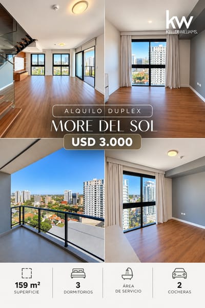 Alquilo Duplex en More del Sol.