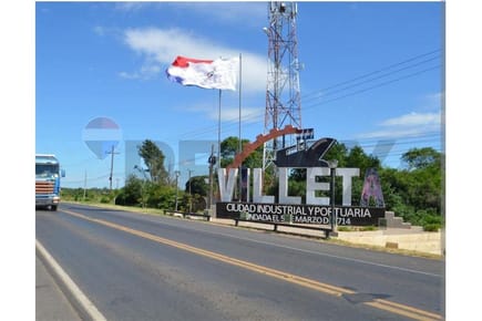 VENDO EN VILLETA UNA HECTAREA SOBRE ACCESO SUR