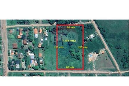 AMPLIO TERRENO DE 7.494 M² A 700 M DE RUTA 1 – PARAGUARÍ