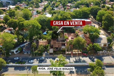 CASA EN VENTA BO. SAN VICENTE - ASUNCIÓN