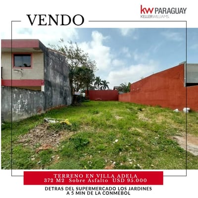En Venta – Terreno En Villa Adela, Luque 