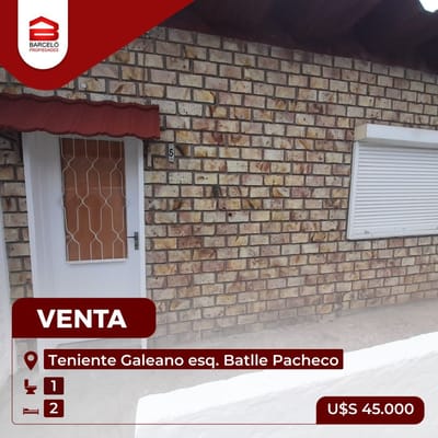 Apartamento 2 dormitorios en alquiler en Piedras Blancas U$S45000