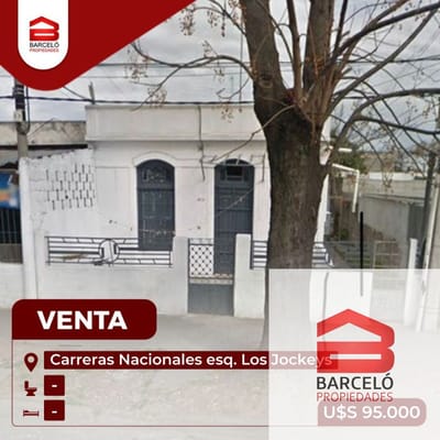 Padrón en Carreras Nacionales esq. 24 de Abril barrio Ituizangó U$S95000