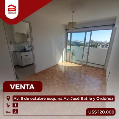 Apartamento en venta en La Blanqueada