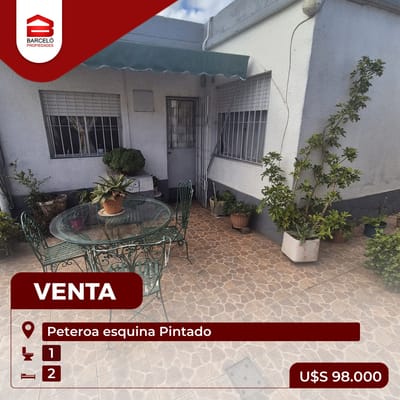Casa en venta con cochera en Flor de Maroñas