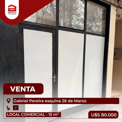Local Comercial en venta ubicado en Pocitos