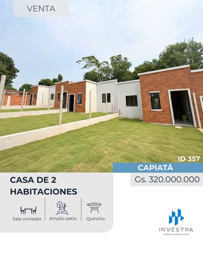 DUPLEX EN VENTA A ESTRENAR EN CAPIATA...!!!