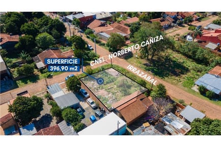 Vendo Terreno En Esquina En San Lorenzo Zona Manuel Ortiz Guerrero