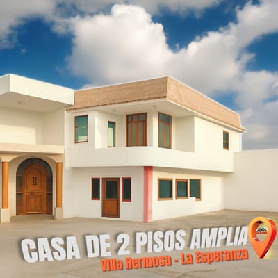 Casa en venta – Villa Hermosa, La Esperanza | 850 m²