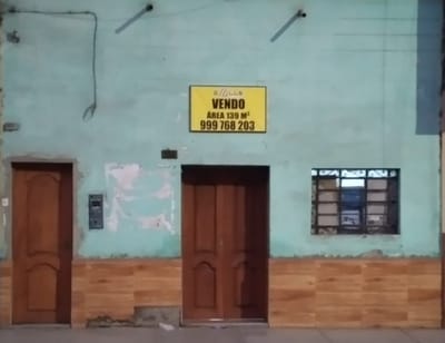 Remato Casa Como Terreno En Zona Comercial - Trujillo La Libertad