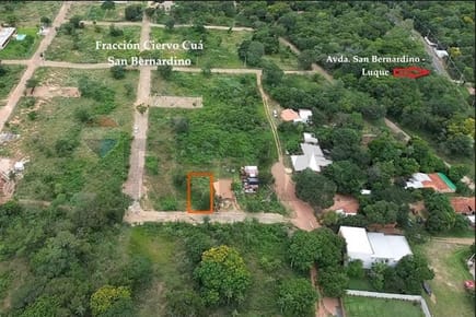 VENDO TERRENO EN CIERVO CUA SAN BERNARDINO