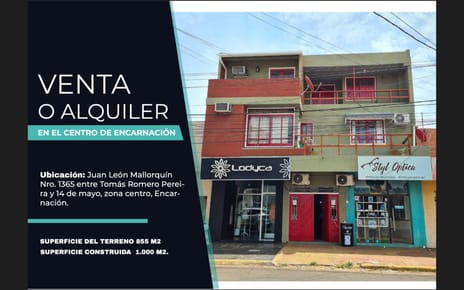 Amplia propiedad en pleno centro de Encarnación