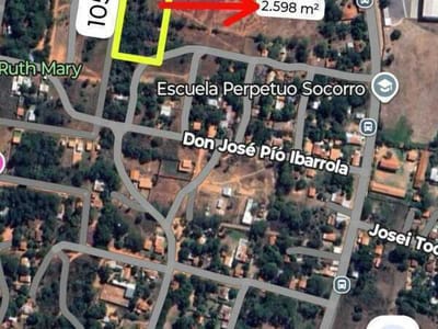 VENDO TERRENO DE 2598M2 En Luque