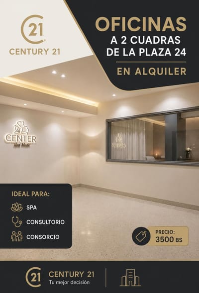 3 OFICINAS EN 1