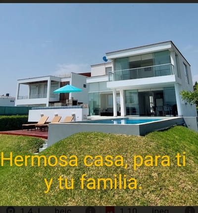 VENDO HERMOSA CASA (MAR Y CAMPO) km.84.4 Panamericana Sur, SAN ANTONIO.CAÑETE
