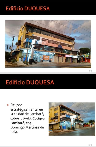 Alquilo local comercial en Lambare sobre Avda Cacique