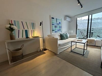 Punta carretas, 1 dorm, amueblado, moderno .