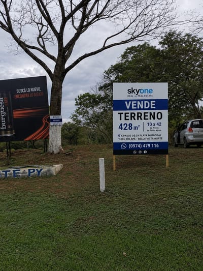 TERRENO EN VENTA EN LA PLAYA DE BELLA VISTA NORTE