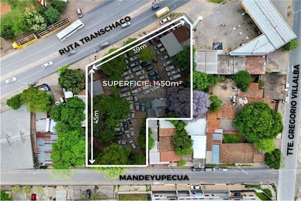 ALQUILO AMPLIO TERRENO SOBRE LA TRANSCHACO