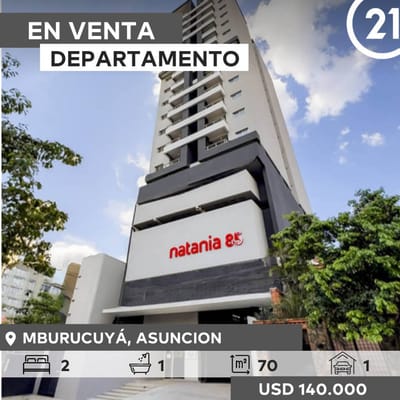 EN VENTA DEPARTAMENTO TERMINADO EN EDIFICIO NATANIA 85