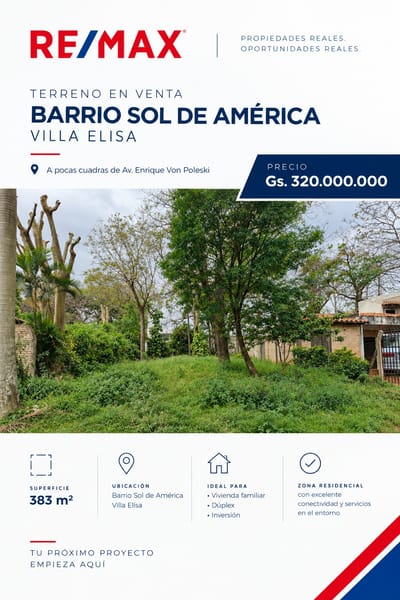 TERRENO EN VENTA | VILLA ELISA*