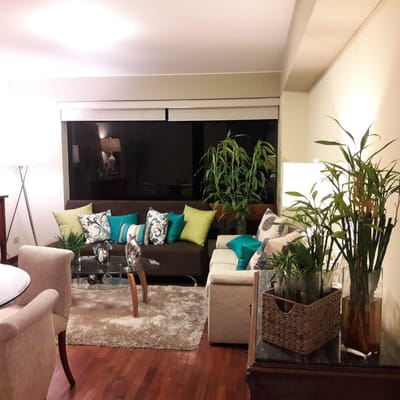 DEPARTAMENTO AMOBLADO EN LA CUADRA 2 DE LOS LAURELES, SAN ISIDRO