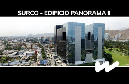 WEENS ALQUILA OFICINA EN  EDIFICIO PANORAMA SURCO. IMPLEMENTADA