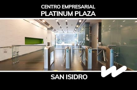 WEENS ALQUILER DE  OFICINA EN CENTRO EMPRESARIAL PLATINUM SAN ISIDRO