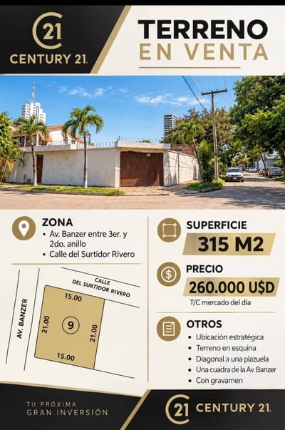 TERRENO EN VENTA