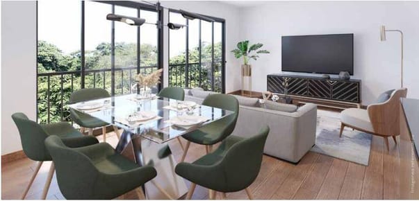 DUPLEX DE ESTRENO DE 96 M2, 2 DORMITORIOS C/U CON BAÑO INCORPORADO EN MIRAFLORES