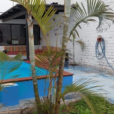 Casa de Playa limite Pulpos con piscina  dormitorios