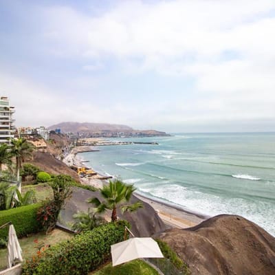 Hermoso departamento con espectacular vista al mar en Barranco