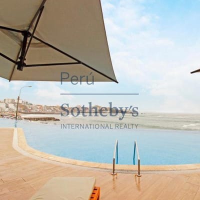 Moderno departamento flat en el condominio Club Ocean Reef de San Bartolo